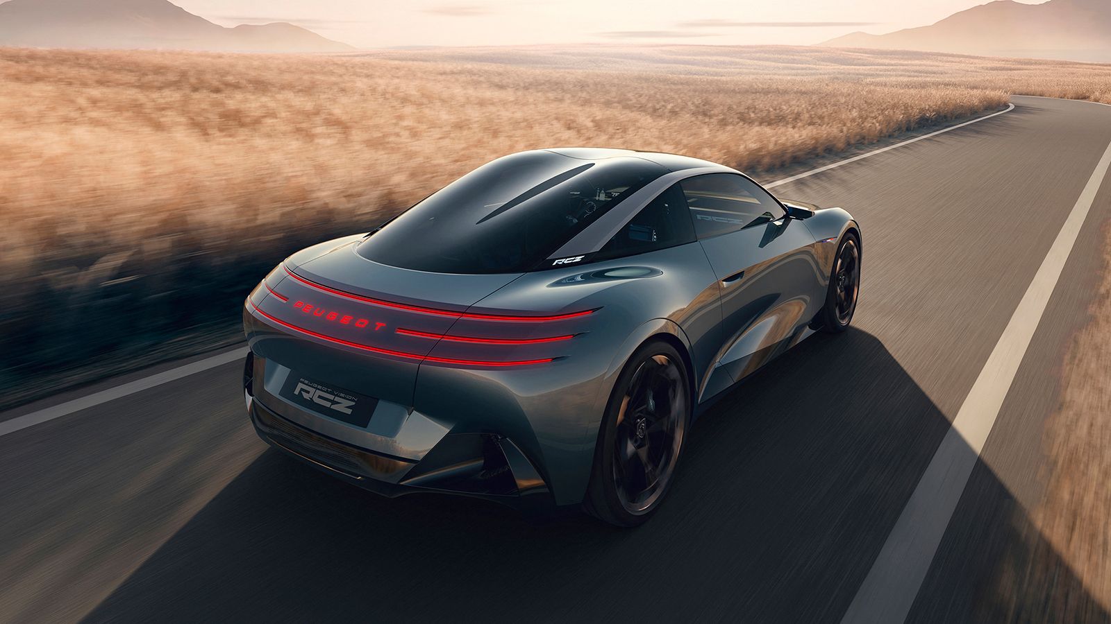 Νέο Peugeot RCZ Vision: Ηλεκτρικό κουπέ με 500 ίππους 